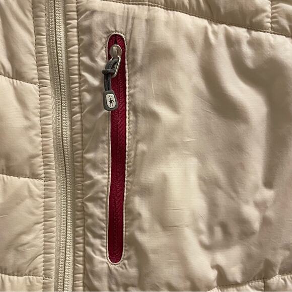 Smartwool Puffer Vest Womens S Quilted White PhD SmartLoft Divide Outdoors Layer - Picture 5 of 14